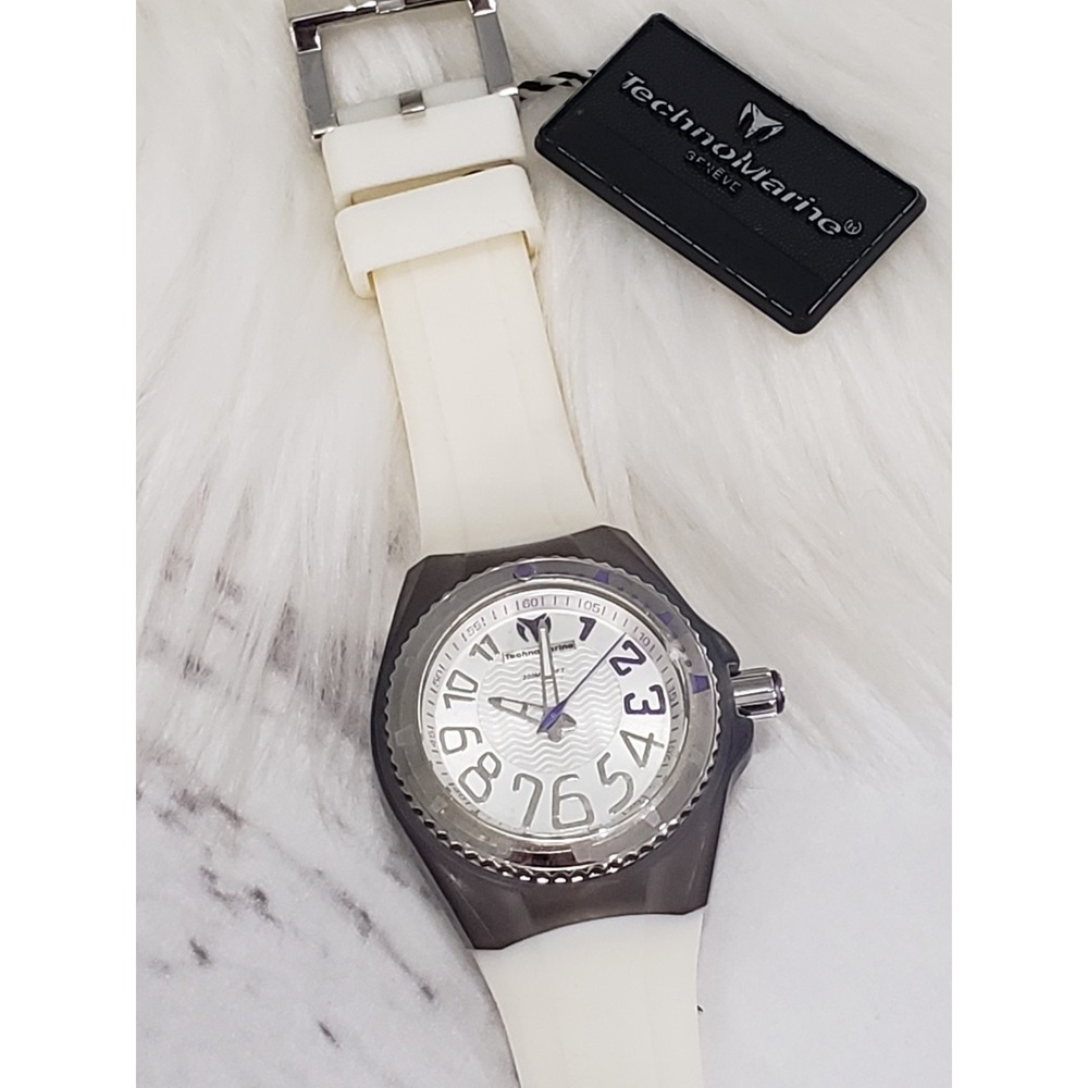 NEVER USED Technomarine Cruise Original Beach 110056 Ladies Watch purple gray